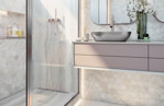 Imagen de ELLEVE Receptaculo tapa oculta 75cm salida central Versatile