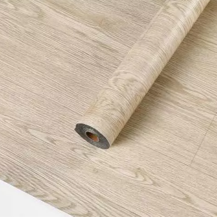 Imagen de Piso Adhesivo Diseño de Madera Liso 60cmx3mts