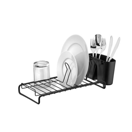 Imagen de ESCURREPLATOS COMPACTO NEGRO MATE