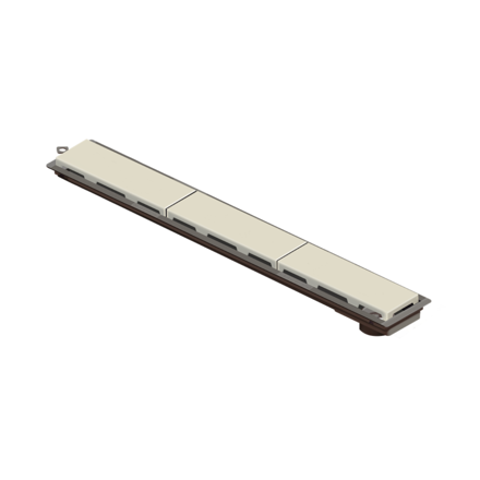 Imagen de NOVII Receptaculo pvc c/sifon tapa beige75cm perforada