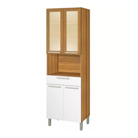 Imagen de Armario Burguesa blanco 70cm 4 puertas 1 cajón