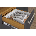 Imagen de kit Mueble de cocina Burguesa grafito 350 cm P/heladera