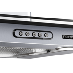 Imagen de Campana de pared vidrio recto FOGATTI ducto slim 70cm inox