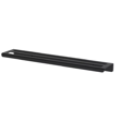 Imagen de TOALLERO DOBLE 50CM NEGRO MATE