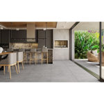 Imagen de Porcelanato para piso y pared Broadway Dark Grey 81x81 cm Mate y Rectificado