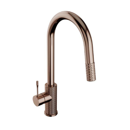 Imagen de Grifería de cocina Monocomando de mesada Signature Bronce cepillado