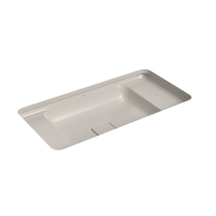 Imagen de Bacha de embutir rectangular 60 cm Barbante Deca