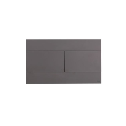 Imagen de Placa pulsadora Oli Slim Gris mate cisterna embutir
