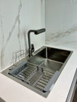Imagen de Grifería de cocina Monocomando de mesada 4 salidas de agua Gris Satinado