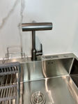 Imagen de Grifería de cocina Monocomando de mesada 4 salidas de agua Gris Satinado