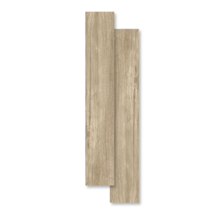 Imagen de Porcelanato para piso y pared Riga Brown 20x120 cm Satinado y Rectificado