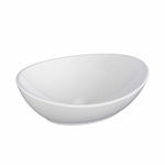 Imagen de Bacha de apoyo Oval 41x33 cm blanco Brillante Dmc