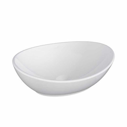 Imagen de Bacha de apoyo Oval 41x33 cm blanco Brillante Dmc