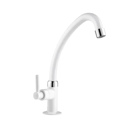 Imagen de Grifo de mesa blanco LAGUNE VIQUA