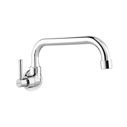 Imagen de Grifo de Cocina de pared cromo horizontal LAGUNE