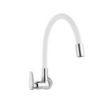 Imagen de Grifo unitario de cocina para pared Allure Mouve Blanco Cromo