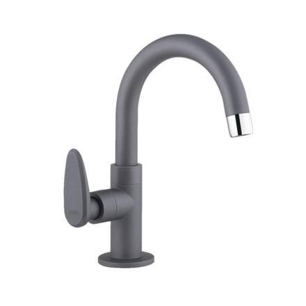Imagen de Grifo para lavatorio de mesada ALLURE DECORE gris mate