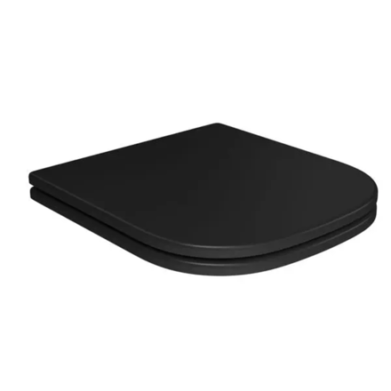 Imagen de Tapa inodoro Slow close Axis Deca negro mate