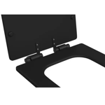 Imagen de Tapa inodoro Slow close Axis Deca negro mate