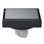 Imagen de Rejilla ciega o para revestir Negro Mate 10x10 DMC