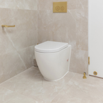 Imagen de Porta rollo acero inoxidable oro cepillado Aqualia