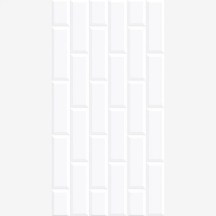 Imagen de Cerámica de pared 32A10 Ladrillo blanco 32x62 cm Brillo Rectificado