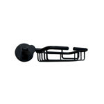 Imagen de Jabonera reja negro mate Milano Dmc
