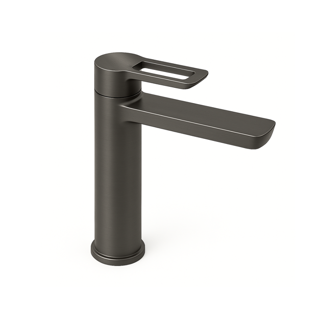 Imagen de Grifería de lavatorio Monocomando de mesada Elar Grafito