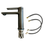 Imagen de Grifería de lavatorio Monocomando de mesada Elar Grafito