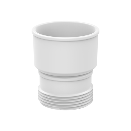 Imagen de Adaptador de sifón blanco 1.1/2" x 50mm