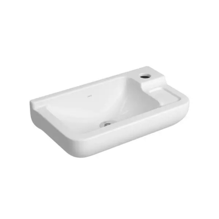Imagen de Bacha suspendida para pedestal rectangular 43x23,5 cm c/mesa blanca Deca