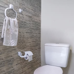 Imagen de Toallero aro ABS blanco Atlantis
