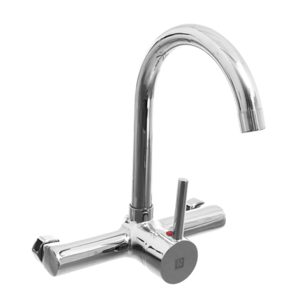 Imagen de Grifería de cocina Monocomando de pared Palito cromado
