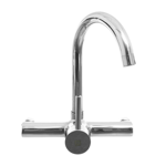 Imagen de Grifería de cocina Monocomando de pared Palito cromado