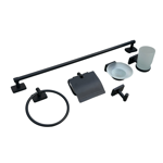 Imagen de Kit de accesorios de baño 6 piezzas NOAR