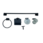 Imagen de Kit de accesorios de baño 6 piezzas NOAR
