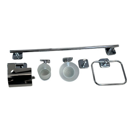 Imagen de Kit de accesorios de baño 6 piezas TUCSON