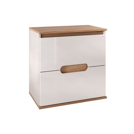 Imagen de Mueble de baño Suspendido Beatriz 60 cm Blanco con Catedral sin bacha
