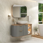 Imagen de Botiquín de baño Tereza Cristina 80cm Catedral