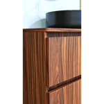 Imagen de Mueble de baño suspendido Adelaida 90 cm Cacau sin bacha