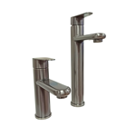 Imagen de Grifería de lavatorio Monocomando de mesada Celtic grafito