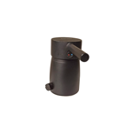 Imagen de Grifería para bidet Monocomando con transferencia Milano Negro Mate