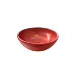 Imagen de Bacha de apoyo redonda 33 cm rojo mate Dmc