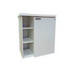 Imagen de Mueble de baño suspendido  Hortensia Blanco 62 cm con bacha de resina