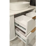 Imagen de Mueble de baño Suspendido Alice Blanco 100cm sin bacha