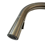 Imagen de Grifería de Cocina Monocomando de mesada Eon Curvo Extensible Satinado