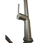 Imagen de Grifería de Cocina Monocomando de mesada Eon Curvo Extensible Satinado