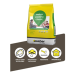 Imagen de Pastina weber classic juntas 2kg Plata