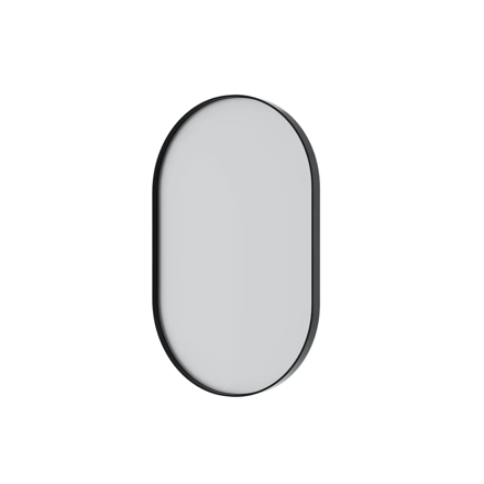Imagen de Espejo Oval UNNA negro 60X40cm COZIMAX