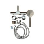 Imagen de Grifería de ducha Monocomando exterior Milano Satinado